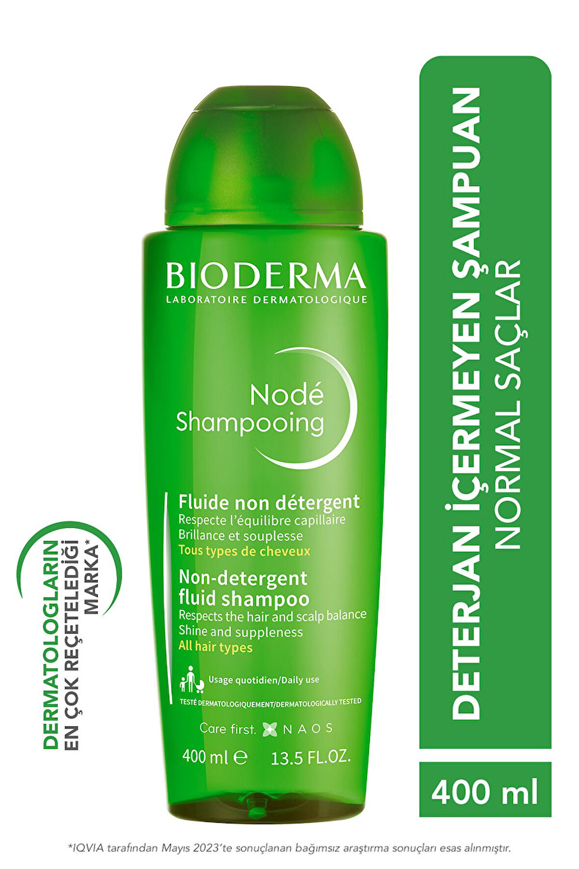 Smooth Hair - Node Fluid Shampoo Detergent-Free Hair Care Shampoo 400 ml-PSSN965