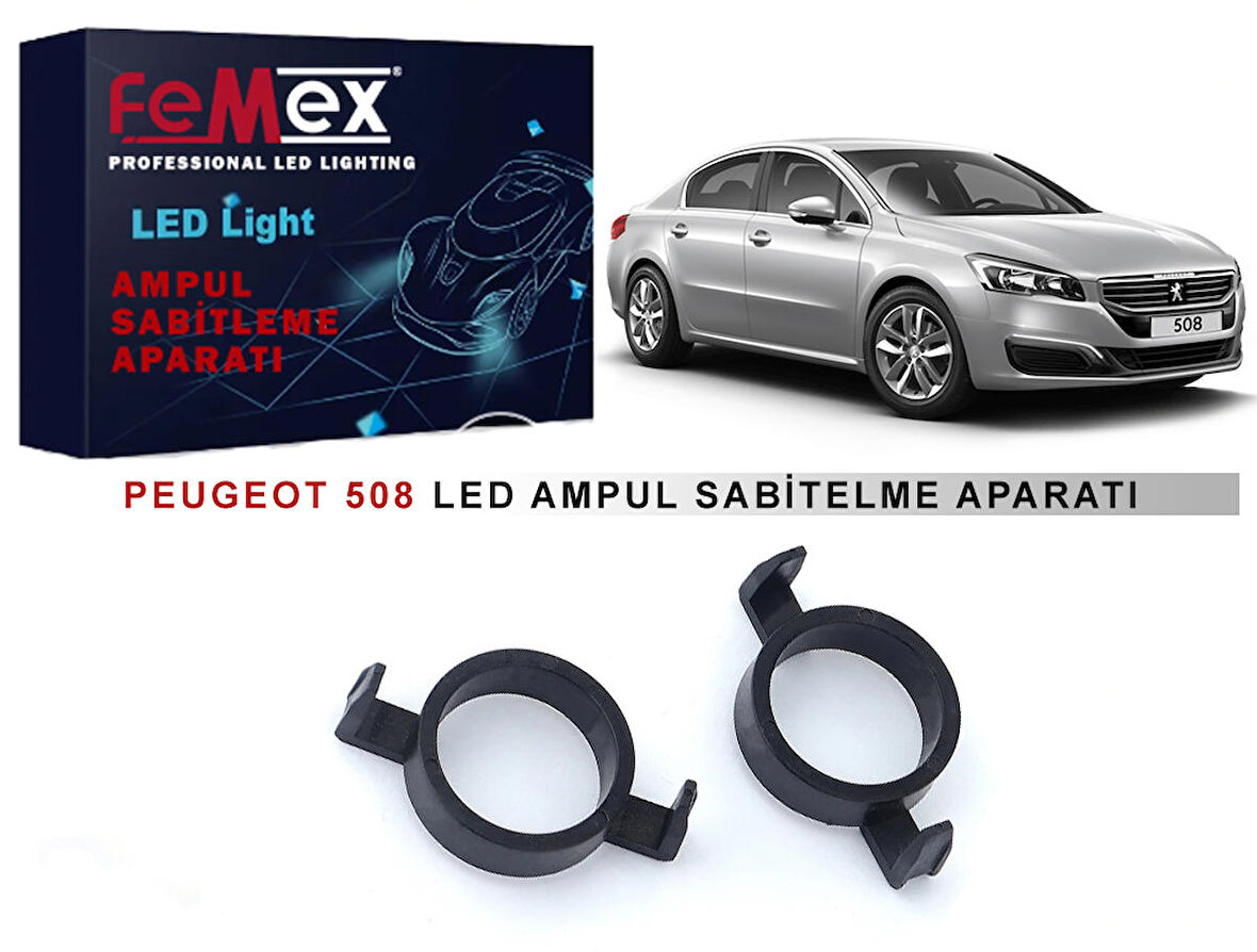 Peugeot 508 Araçlar için Kısa Far Tutucu Led Ampul Sabitleme Aparatı