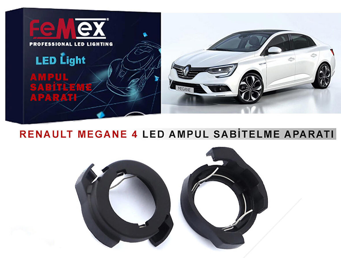 RENAULT MEGANE 4 FAR TUTUCU LED AMPUL SABİTLEME APARATI