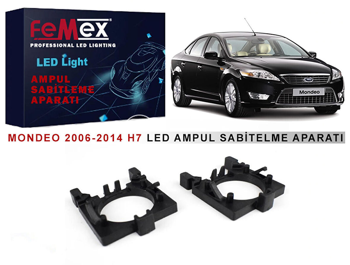 Ford Mondeo 2006-2014 Araçlar için Kısa Far Tutucu Led Ampul Sabitleme Aparatı