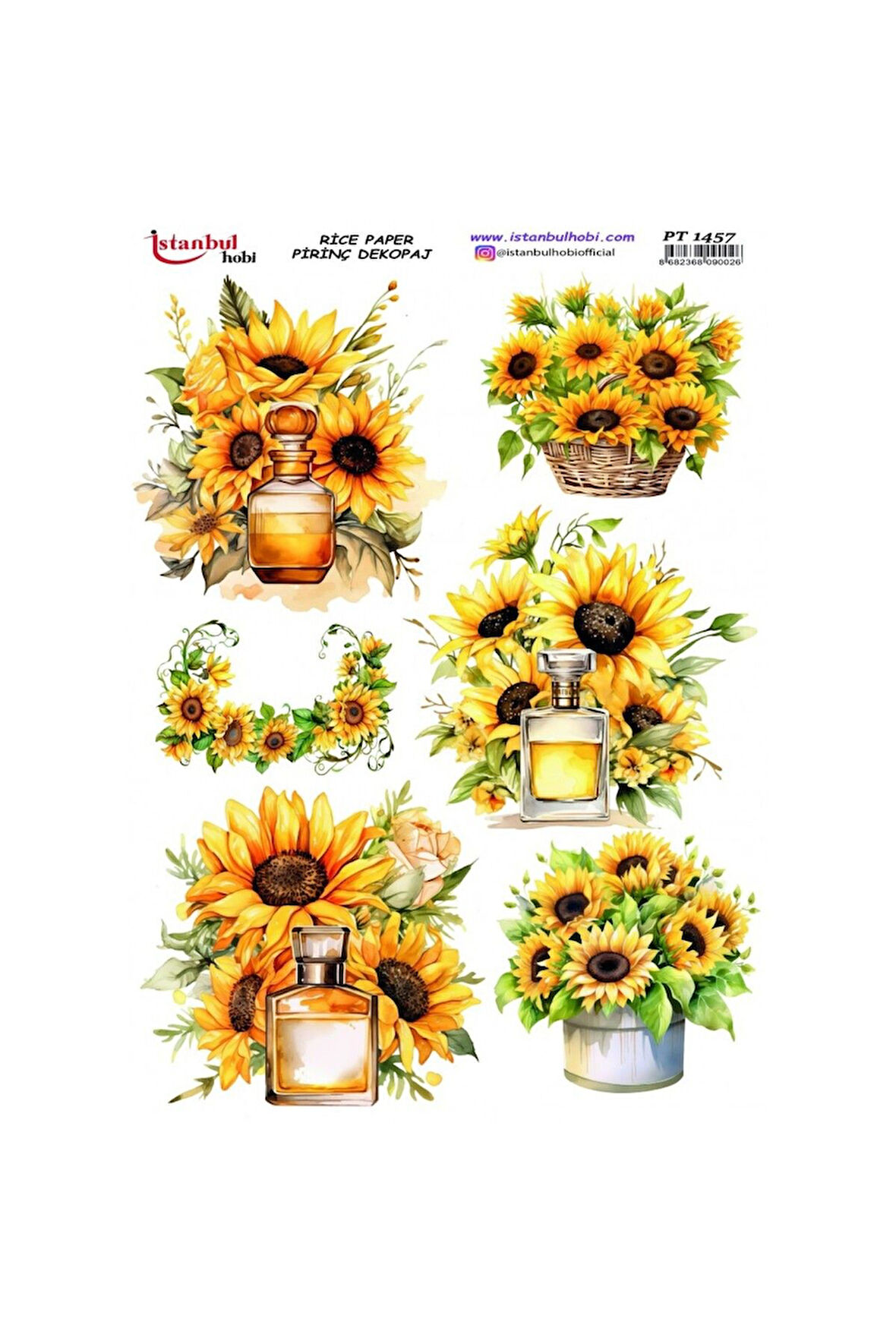 İSTANBUL HOBİ PİRİNÇ DEKOPAJ PT1457