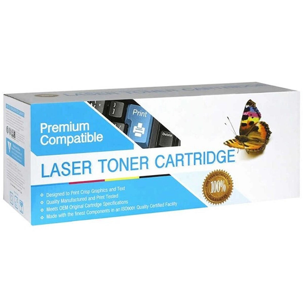 Oki C332-46508736 Siyah Muadil Toner Yüksek Kapasiteli