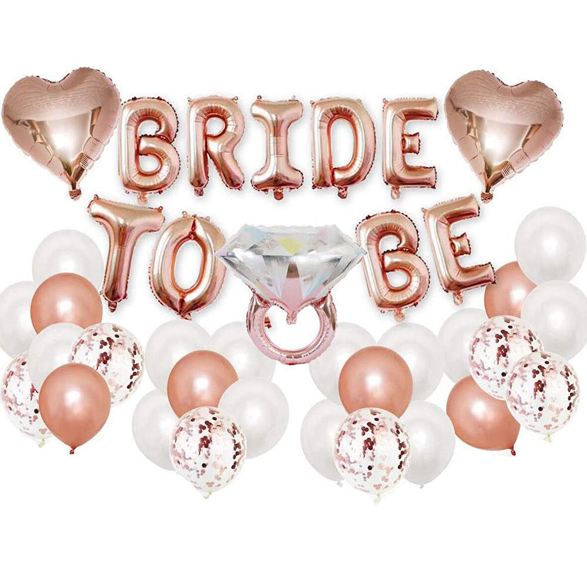 Bride To Be Bekarlığa Veda Parti Kutlama Seti 2
