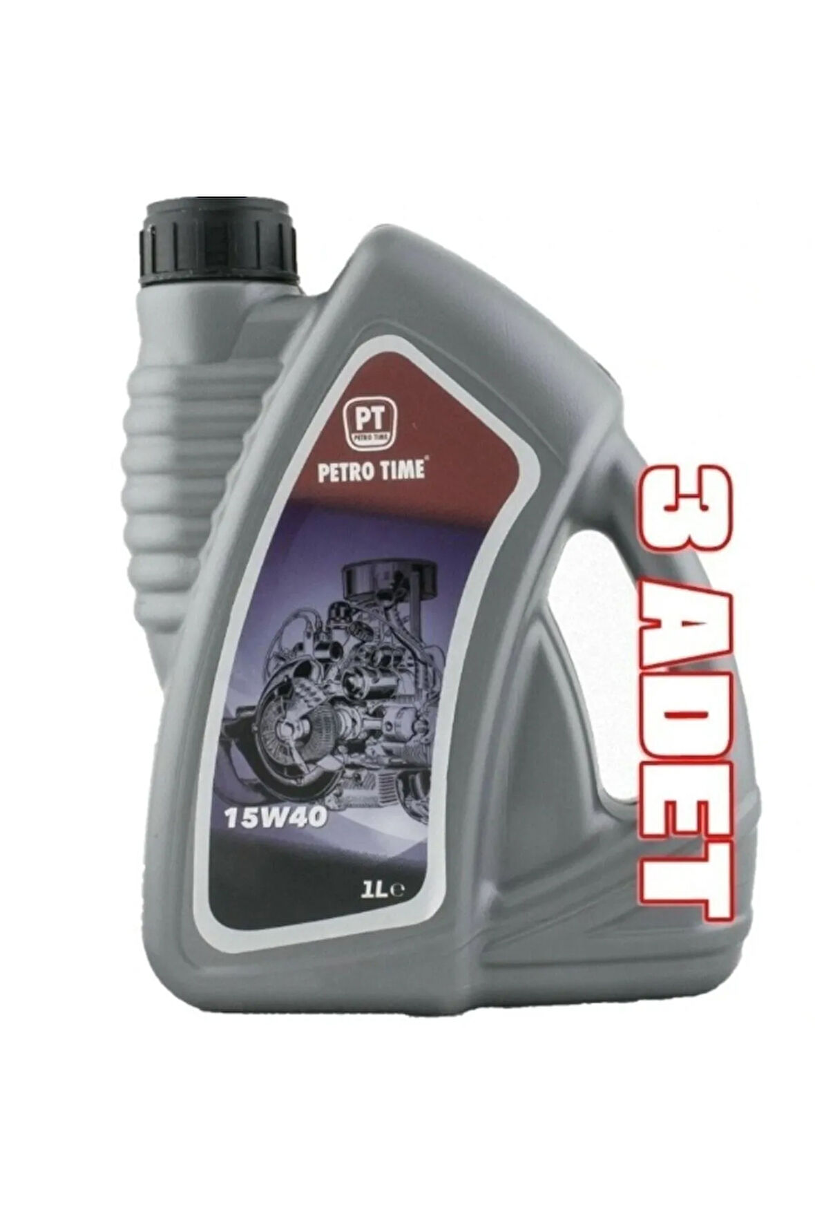15w-40 Motor Yağı 3 X 1 Lt = 3 Litre