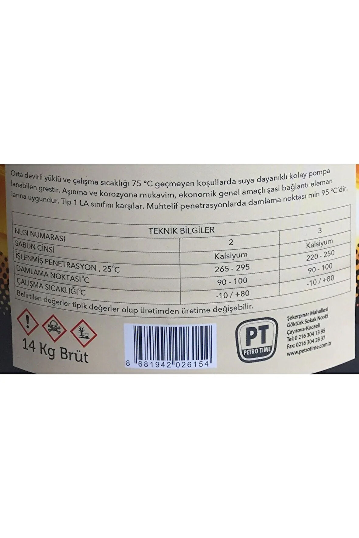 Kalsiyumlu Kırmızı Ges 14 Kg -suya Dayanıklı Red-