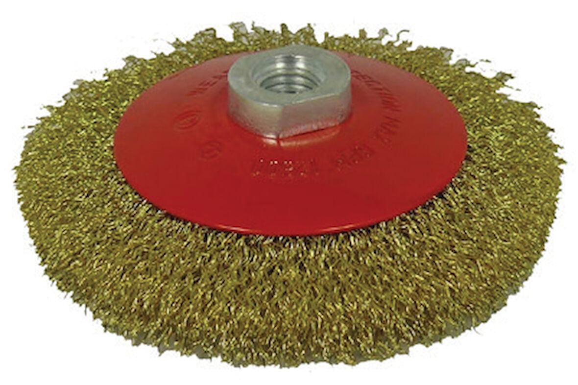 Partner PT03030 80*M10 Sarı Telli Daire Fırça