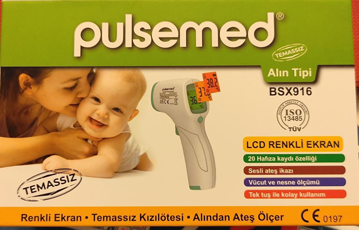 Pulsemed Temassız Alından Ateş Ölçer