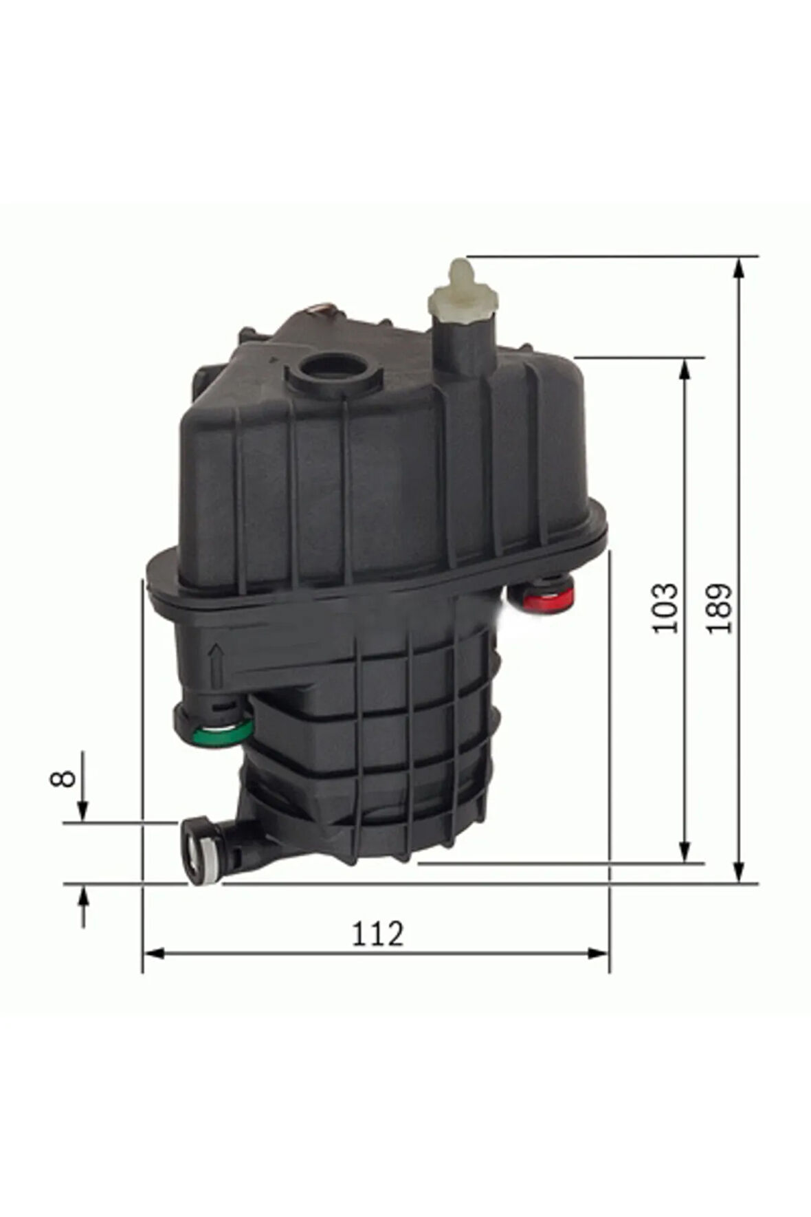 Yakıt Filtresi Clıo Iıı 1.5dcı 05- -modus 1.5dcı 04- 8200447197