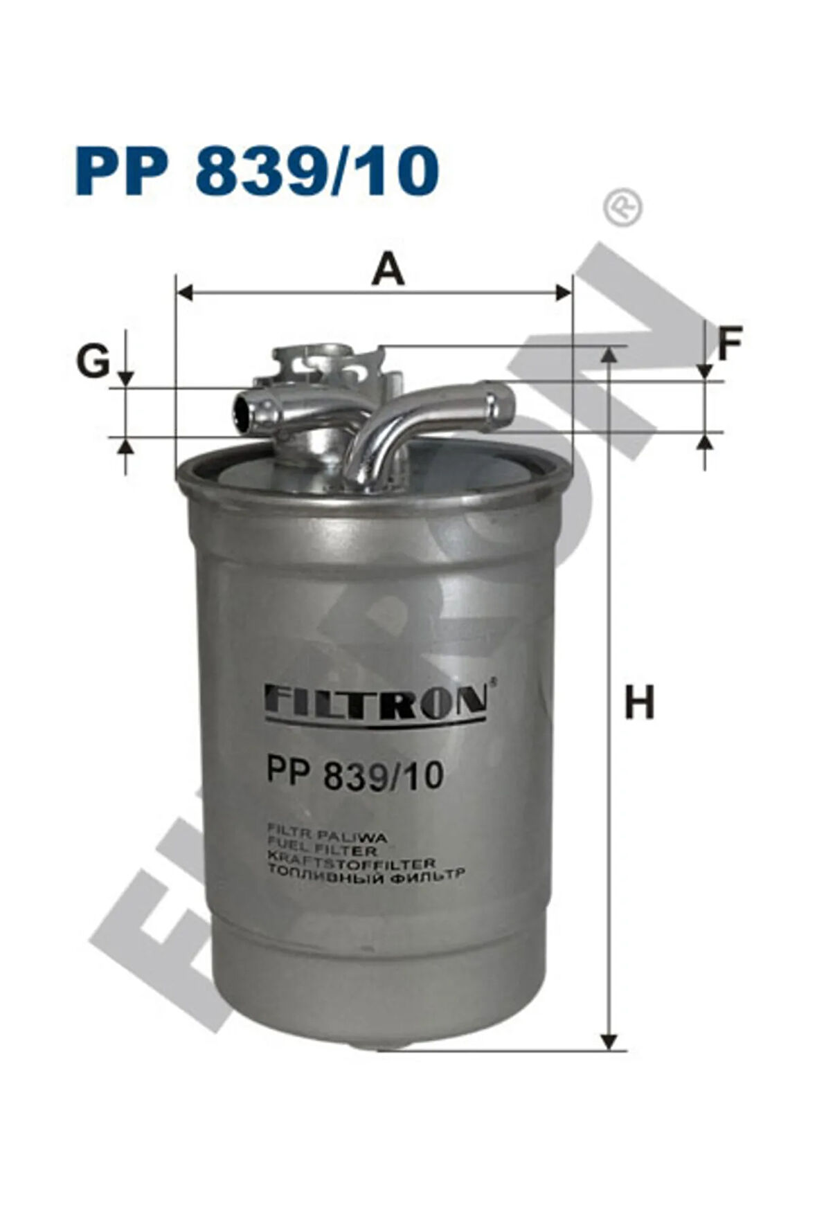Yakıt Filtresi Audı A4 Cabrıolet 8e/8h. B6 B7 2.0 Tdı 140hp 11/04-09/08