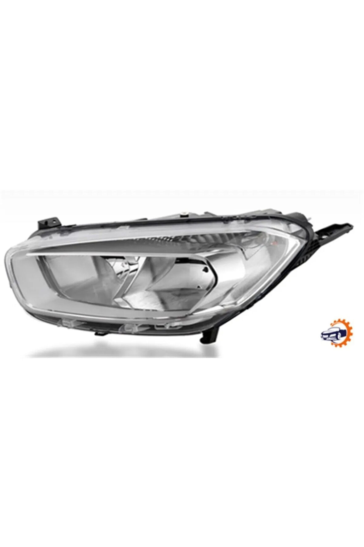 Far Sol Krom Çerçeveli Transit Courıer 14 Motorlu H15 H7 Py21w