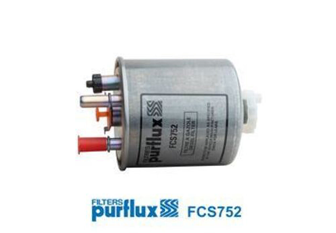 Purflux FCS752 Mazot Filtresi Kangoo III Laguna III Latitude Twingo Clio 1.5DCI 2.0DCI 08-Oe 164001137R
