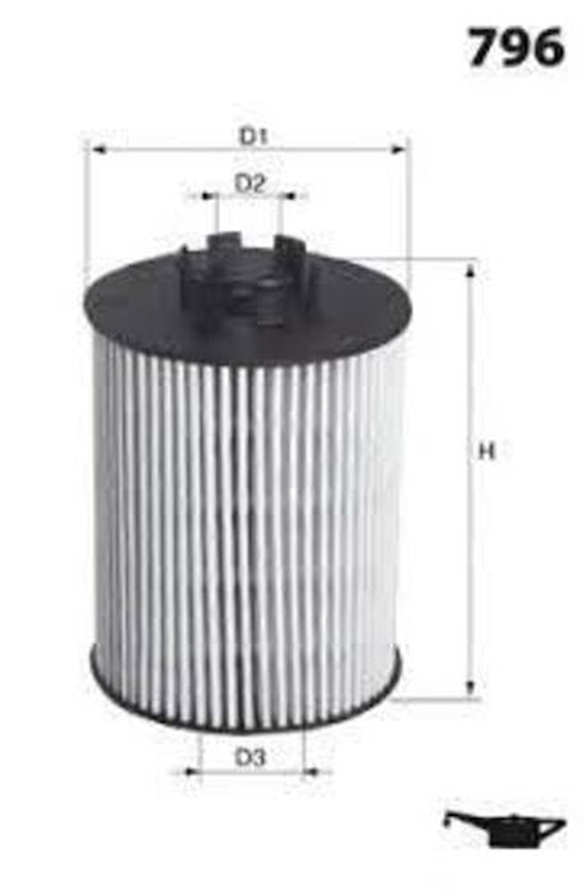Purflux L1077 Yağ Filtresi Astra-Serisi ic 99-02 Astra J 13-Astra K 15-Insignia A Insignia B Meriva B Mokka X Mokka 14-B16Dte B16DTH B16Dtl 71744410