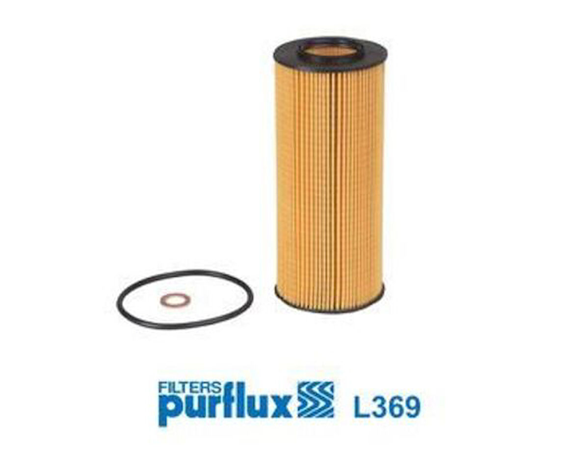 Purflux L369 Yağ Filtresi BMW E46 E90 E60 E92 E93 E63 E64 E65 E83 E70 E70 11427788454