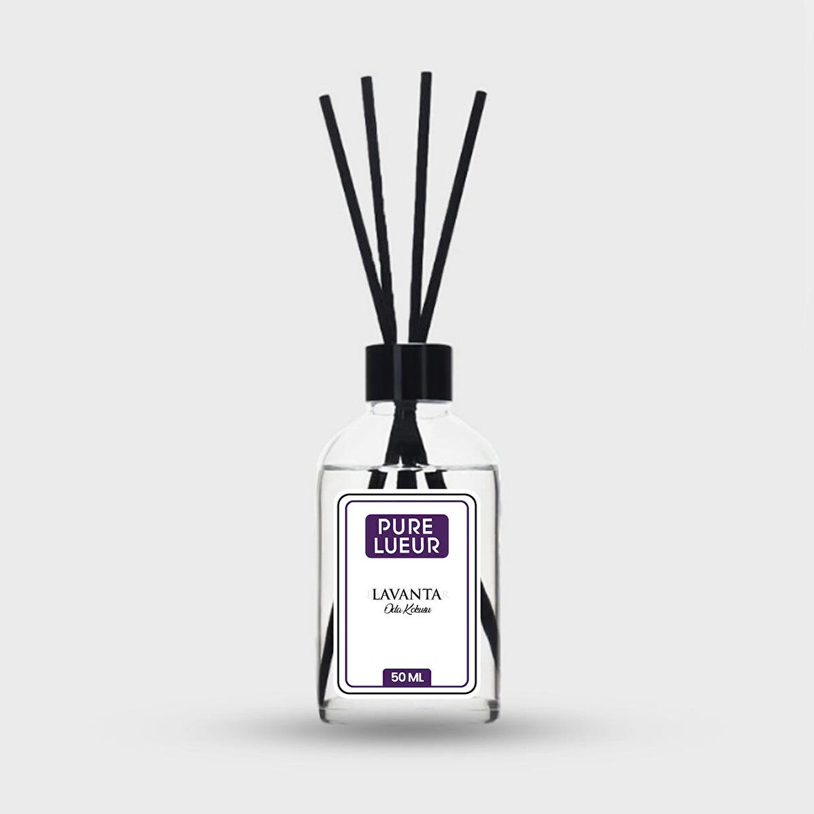  Lavanta Çubuklu Oda Kokusu Bambu Kokusu Lavender Reed Diffuser 50ml