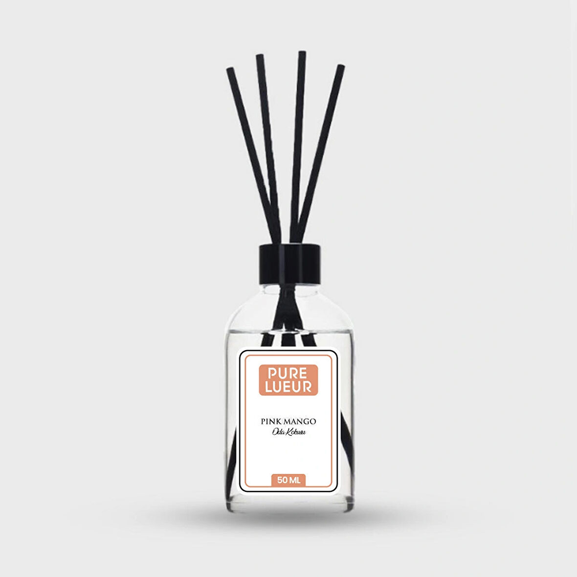 Pink Mango Çubuklu Oda Kokusu Bambu Kokusu Pink Mango Diffuser 50ml