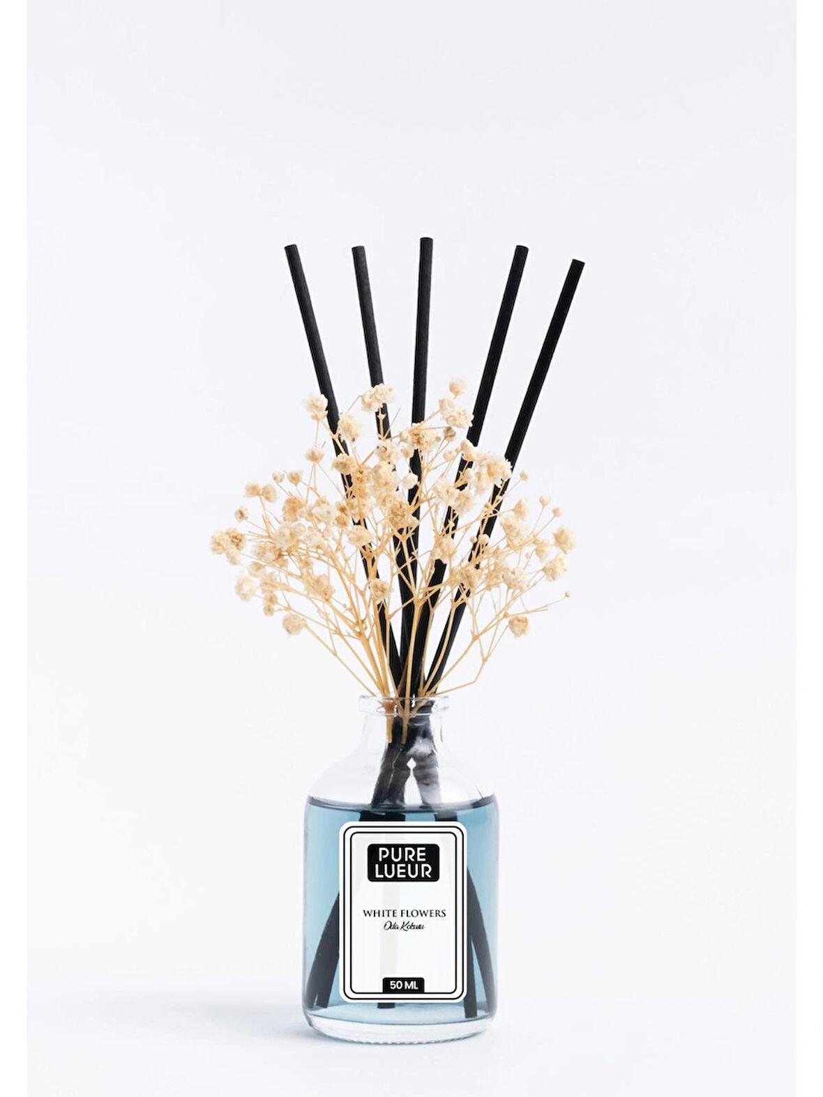 White Flowers Çubuklu Oda Kokusu Bambu Kokusu White Flowers Reed Diffuser 50ml