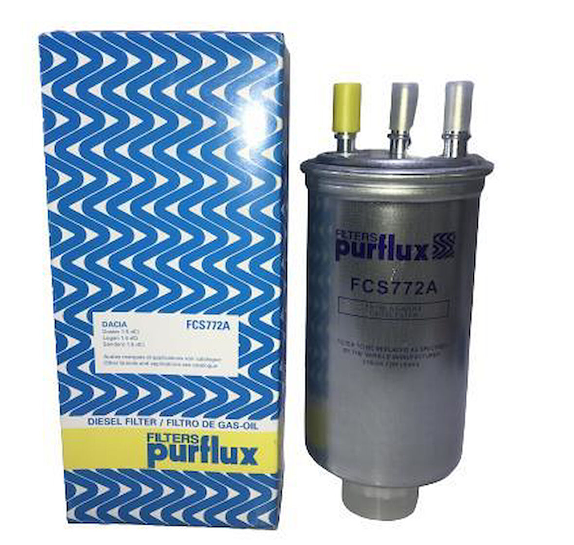 YAKIT FİLTRESİ / CLIO 2-LOGAN-SANDERO / 164000884R-FCS772A