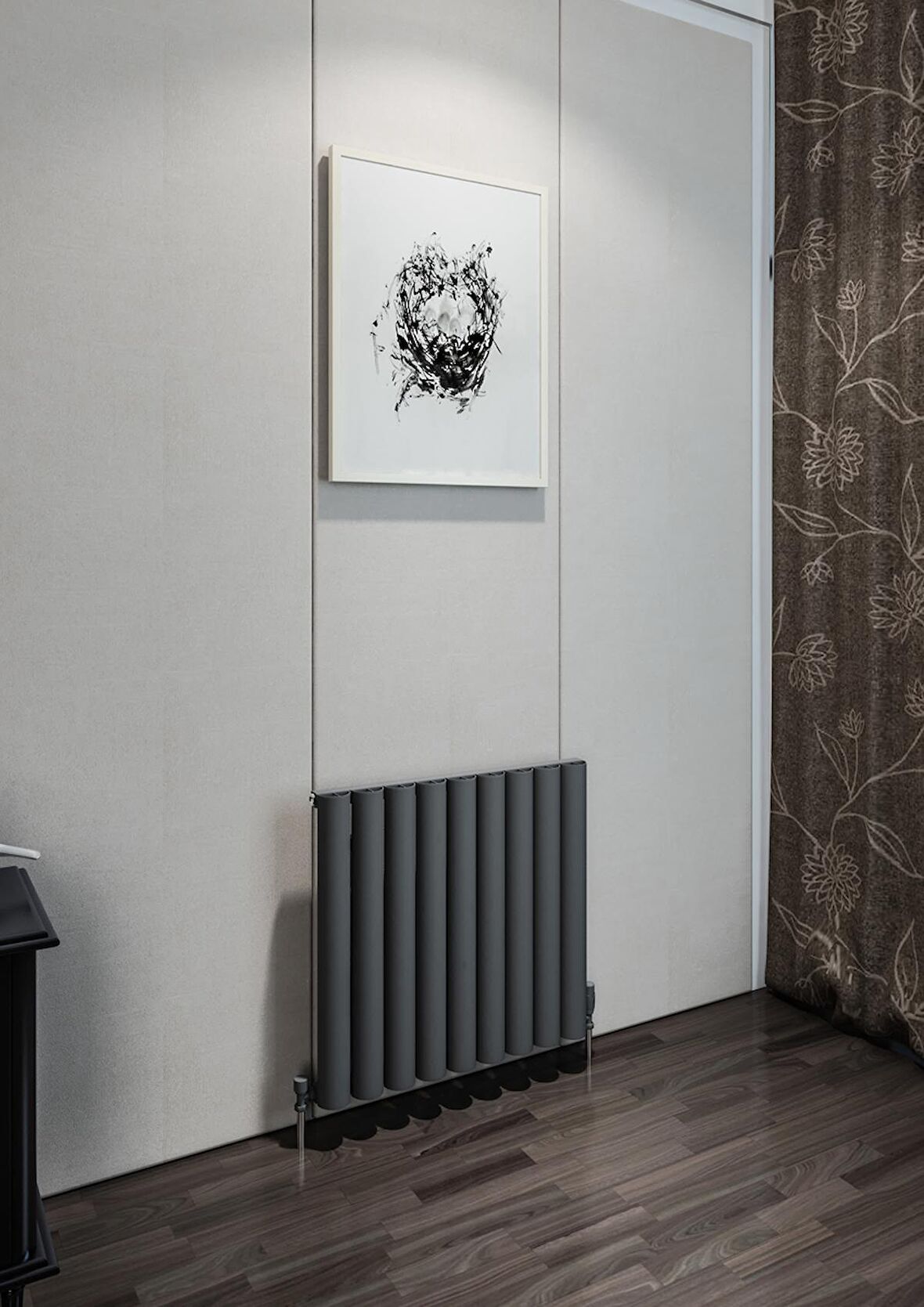Warma Birgi Alüminyum Radyatör 625 X 600 Pütürlü Antrasit 7946