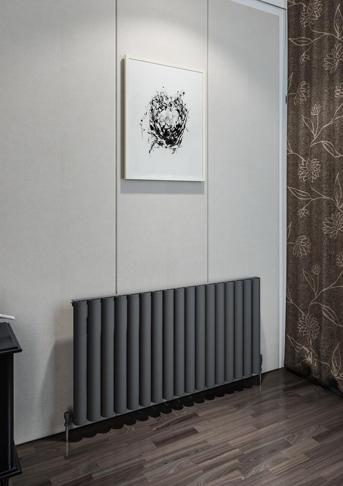 Warma Birgi Alüminyum Radyatör 1185 X 600 Pütürlü Antrasit 7946