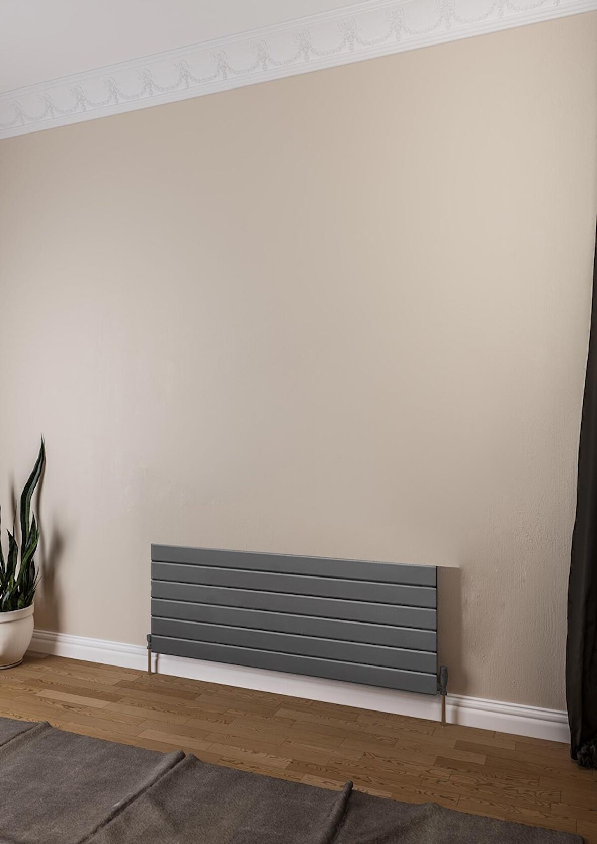 Warma Teos Çelik Radyatör 1000 X 445 Pütürlü Antrasit 7946