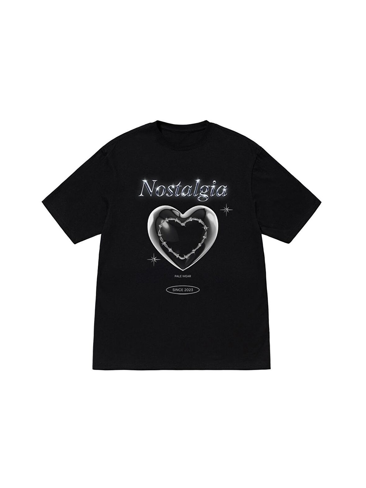 Streetwear  Nostalgia Baskılı Oversize Tee