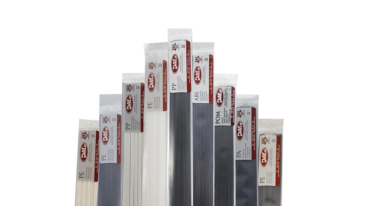 Plas - Weld - Plastik Kaynak Elektrot Seti 10 Paket