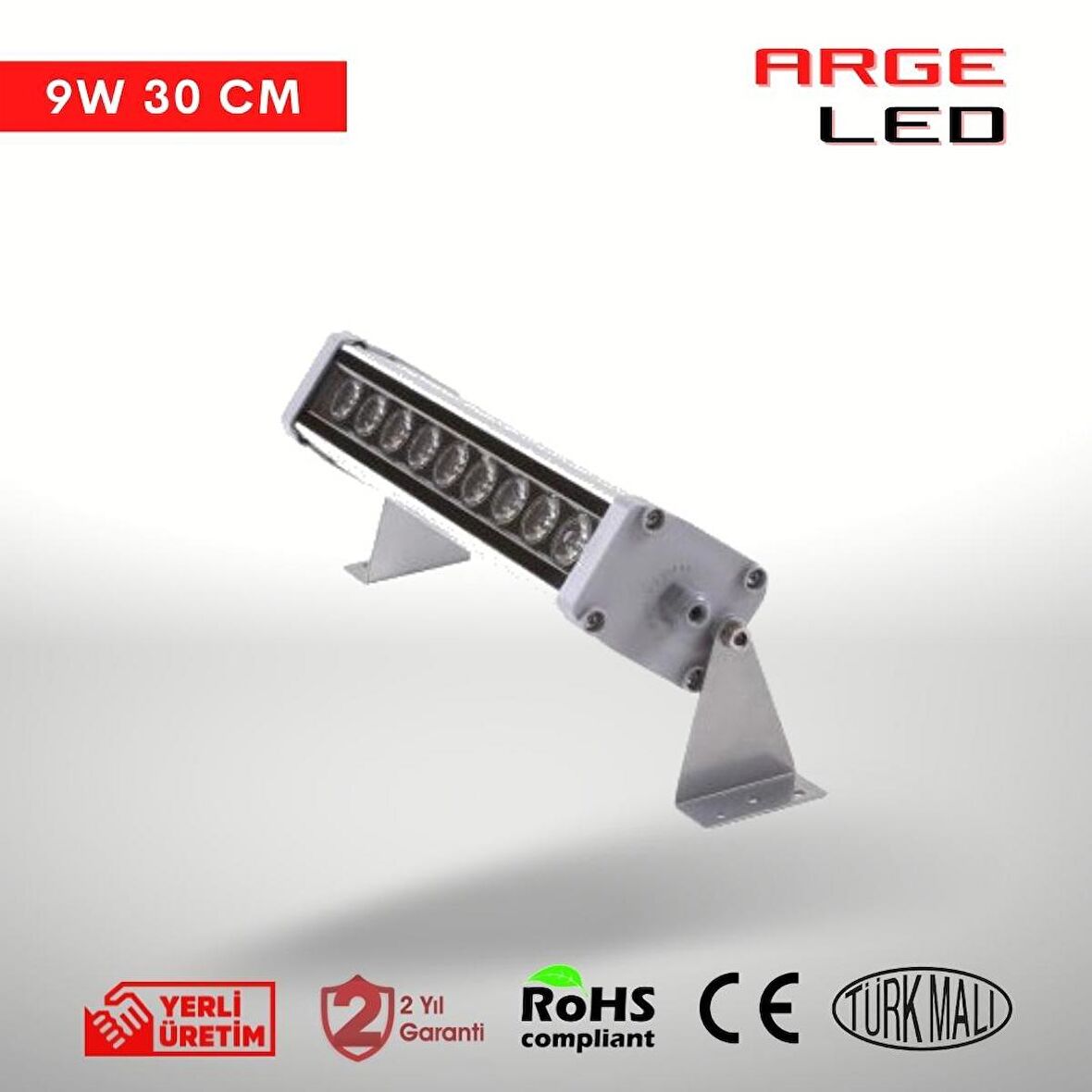 Arge Led 3000K Gün Işığı Wallwasher Duvar Boyama 30 Cm (9W)