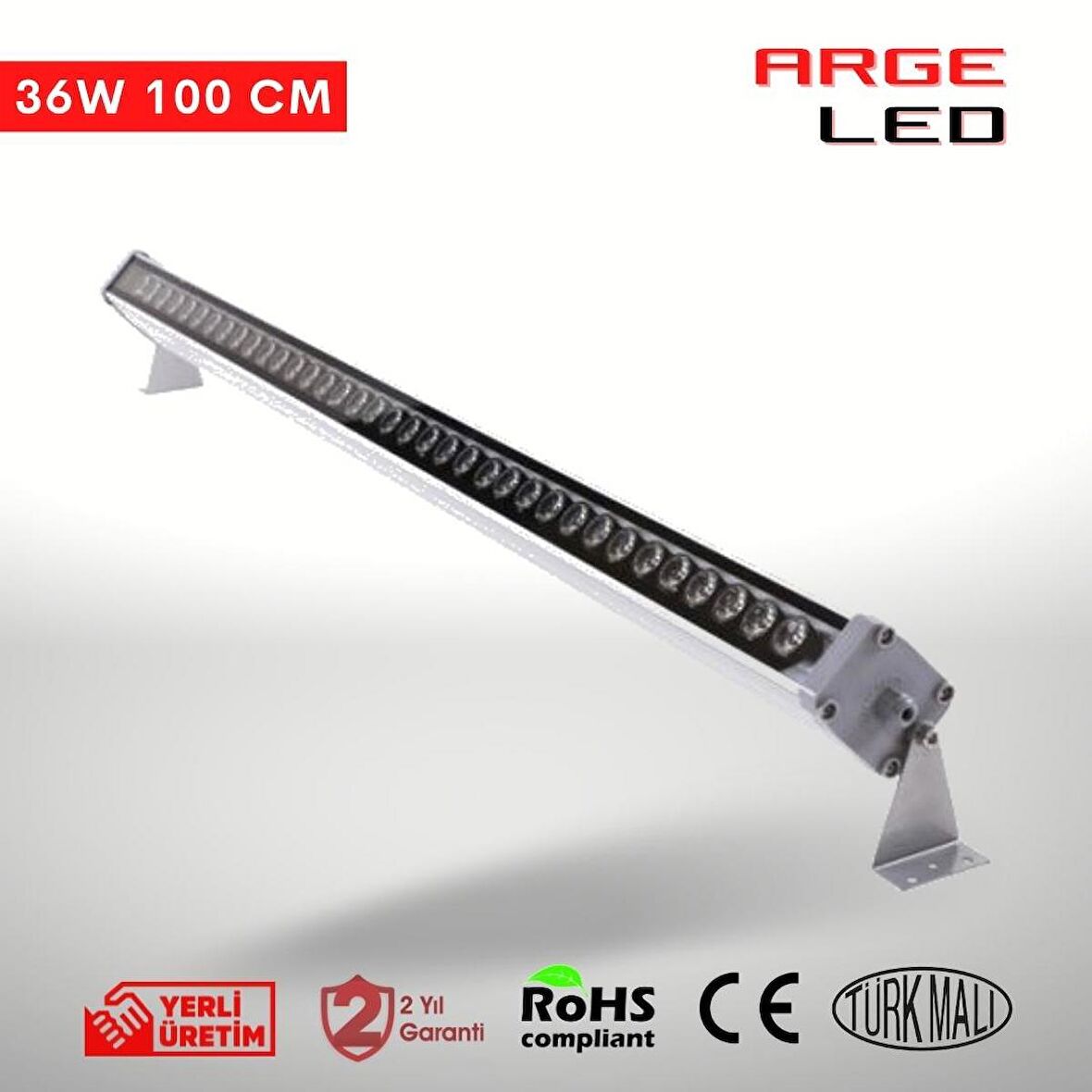 Arge Led 4000K Ilık Beyaz Wallwasher Duvar Boyama 100 Cm (36W)