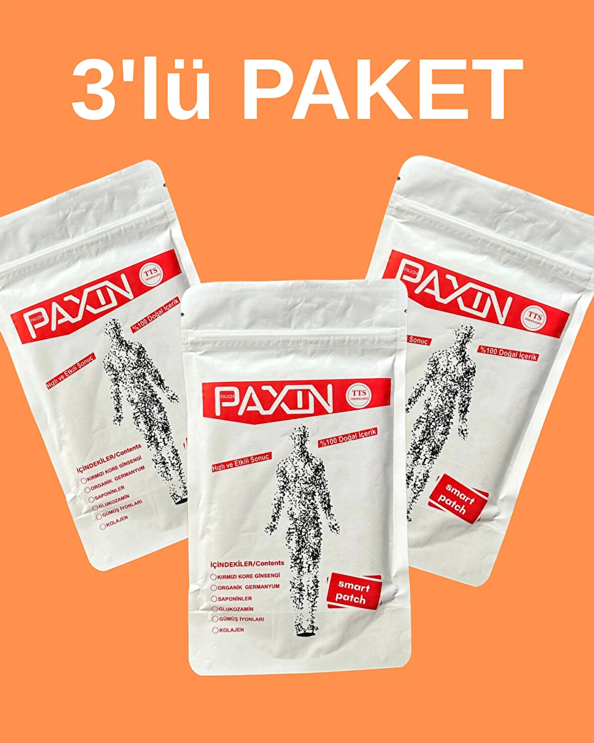 Paxin Ginseng Ağrı Bandı 3 Paket