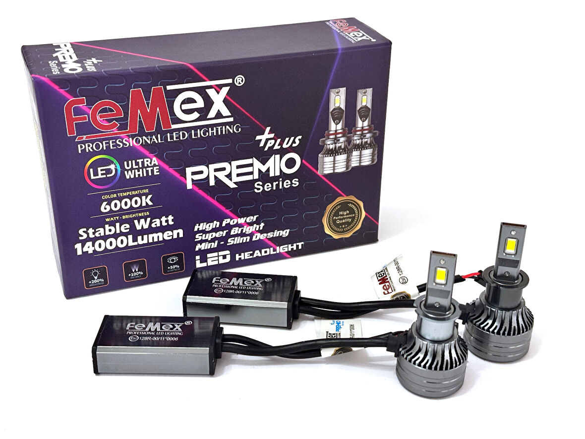 Femex Premio Plus H3 Csp 4570 Led Far Xenon Led Headlight