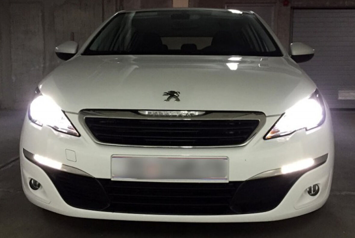 Peugeot 308 Araçlar için Led Xenon Kısa Far Aydınlatma Ampulu FEMEX Premio Plus H7