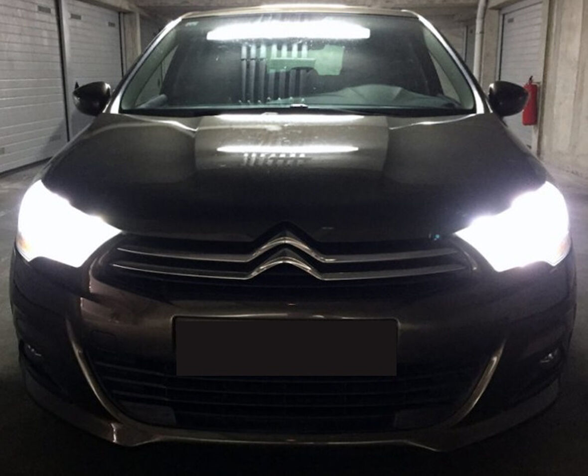 Citröen C4 Araçlar için  Led Xenon Kısa Far Aydınlatma Ampulu FEMEX Premio Plus H7