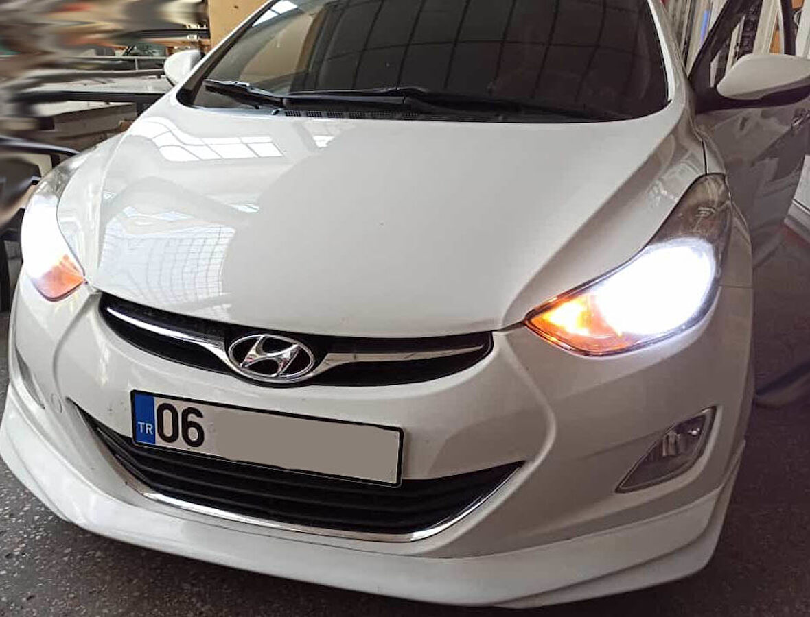 Hyundai Elantra 2011-2014 Araçlar İçin Led Xenon Kısa Far Ampulu FEMEX Premio H7