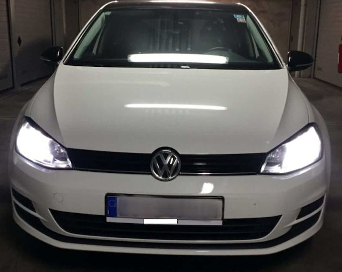 Volkswagen Golf 7 Araçlar için Led Xenon Kısa Far Aydınlatma Ampulu FEMEX Premio Plus H7