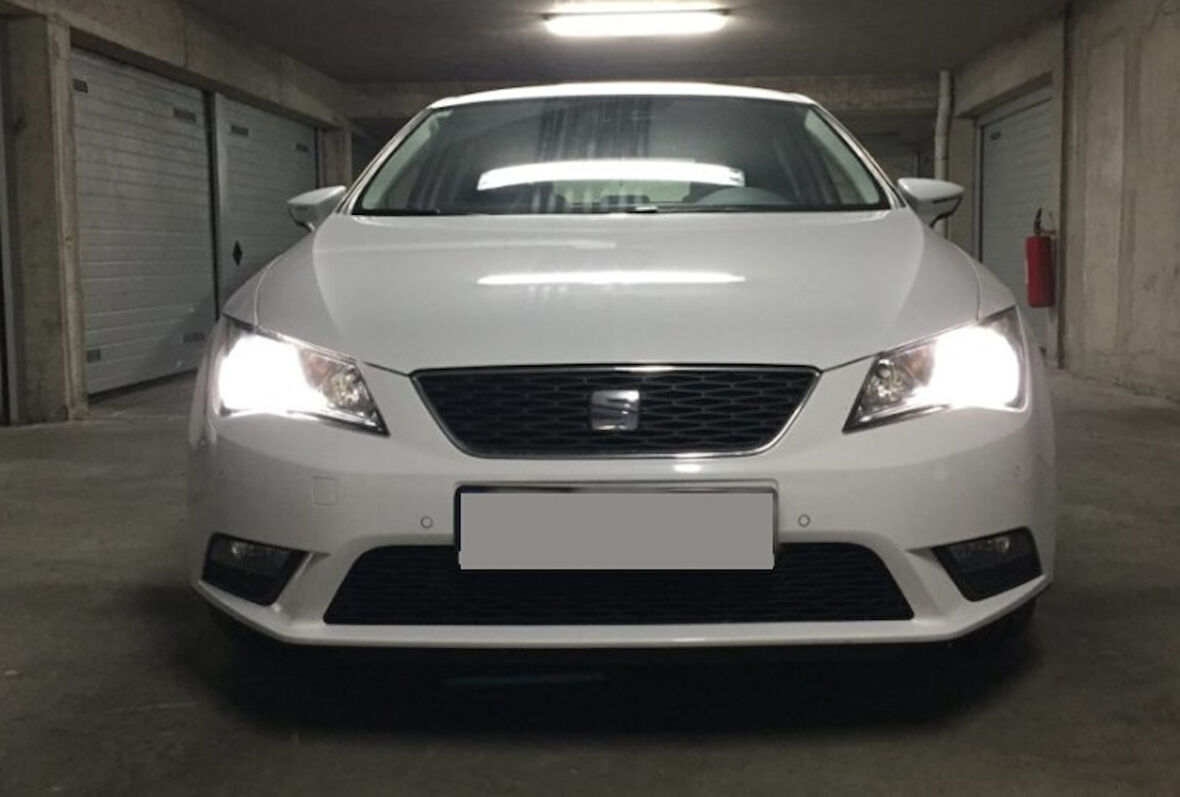 Seat Leon MK3 Araçlar için LED Xenon Kısa Far Aydınlatma Ampul FEMEX Premio Plus H7