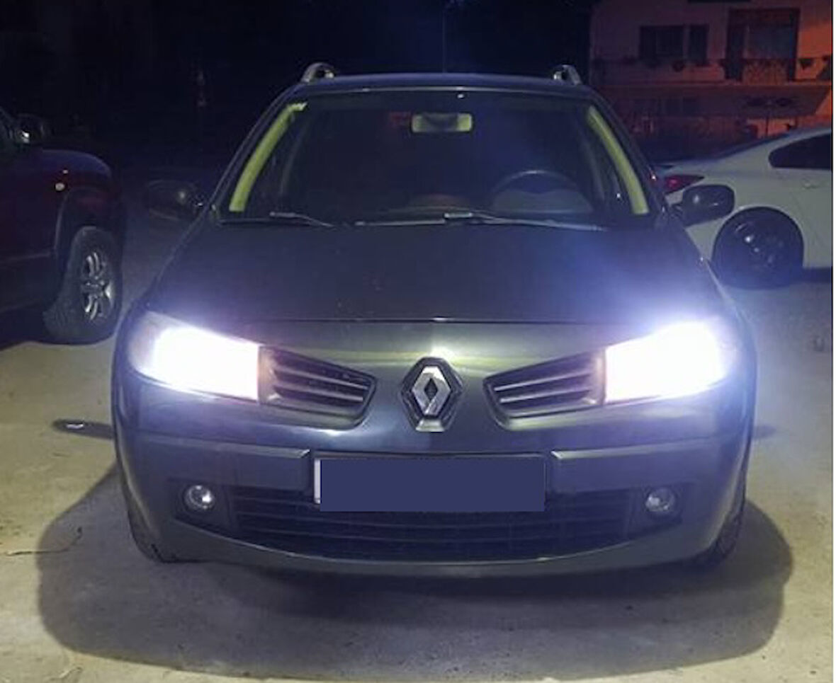 Renault MEGANE 2 Araçlar için Led Xenon Kısa Far Aydınlatma Ampulu FEMEX Premio Plus H7