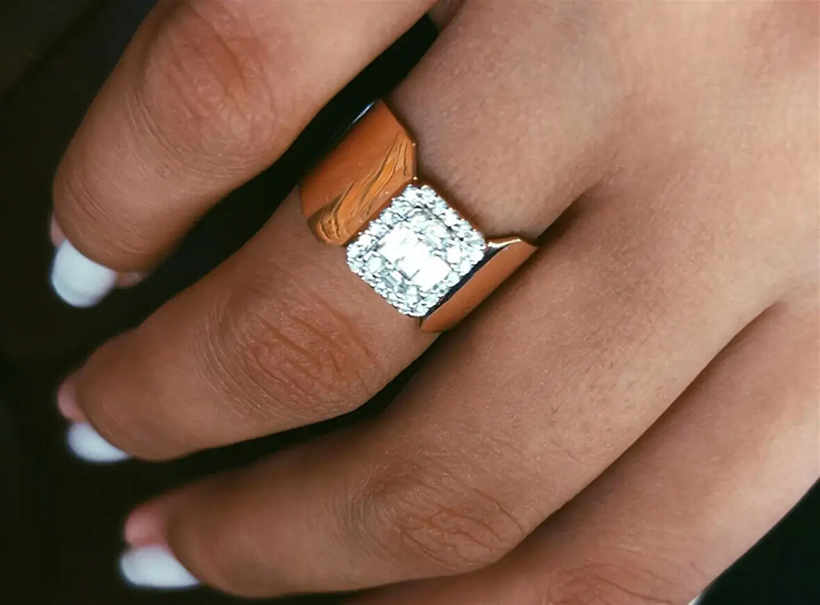 Baget Pırlanta Yüzük