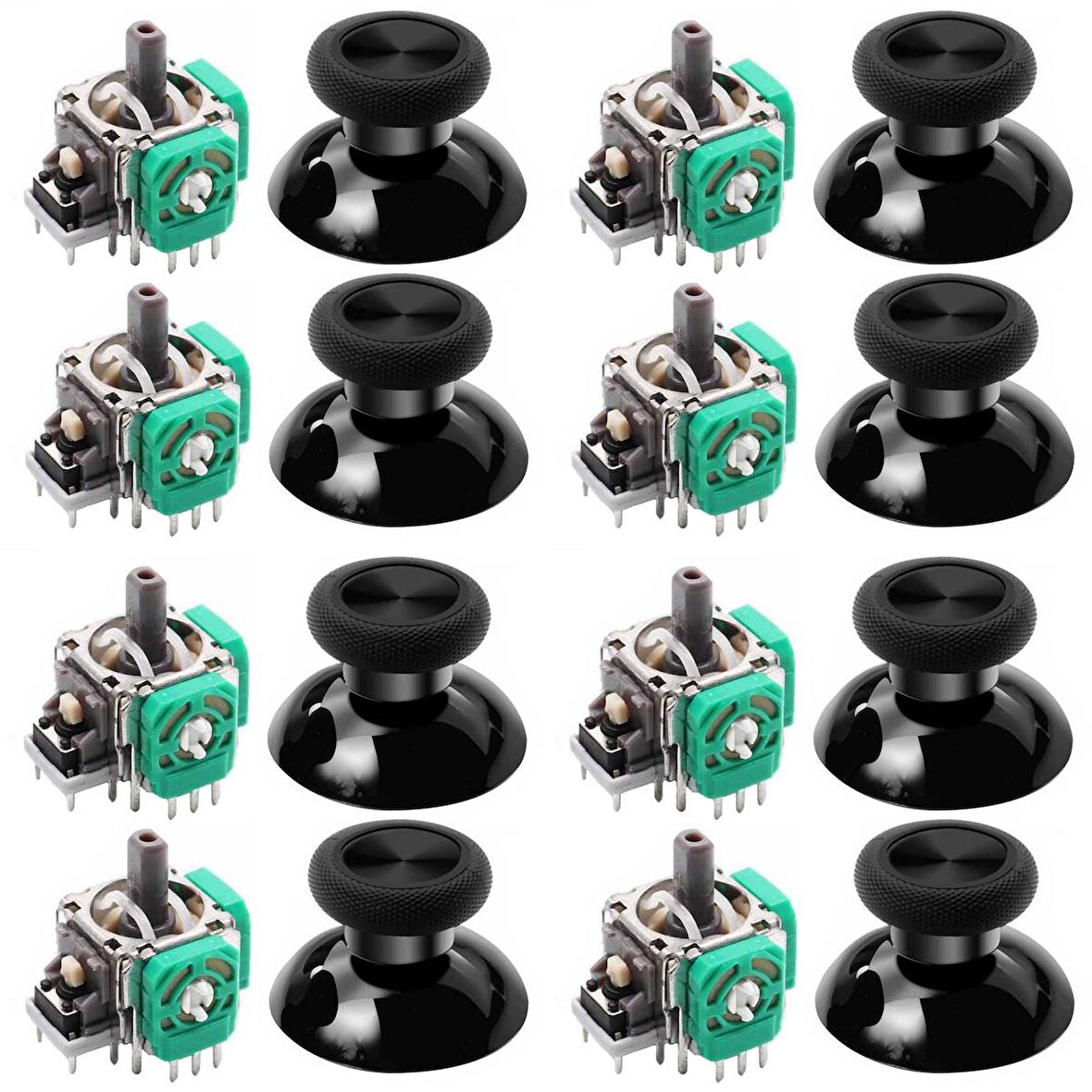 XBOX ONE Analog Motor ve Topuz Seti 8+8 XBOX ONE Kol Analog Tamir Seti Yedek Parça