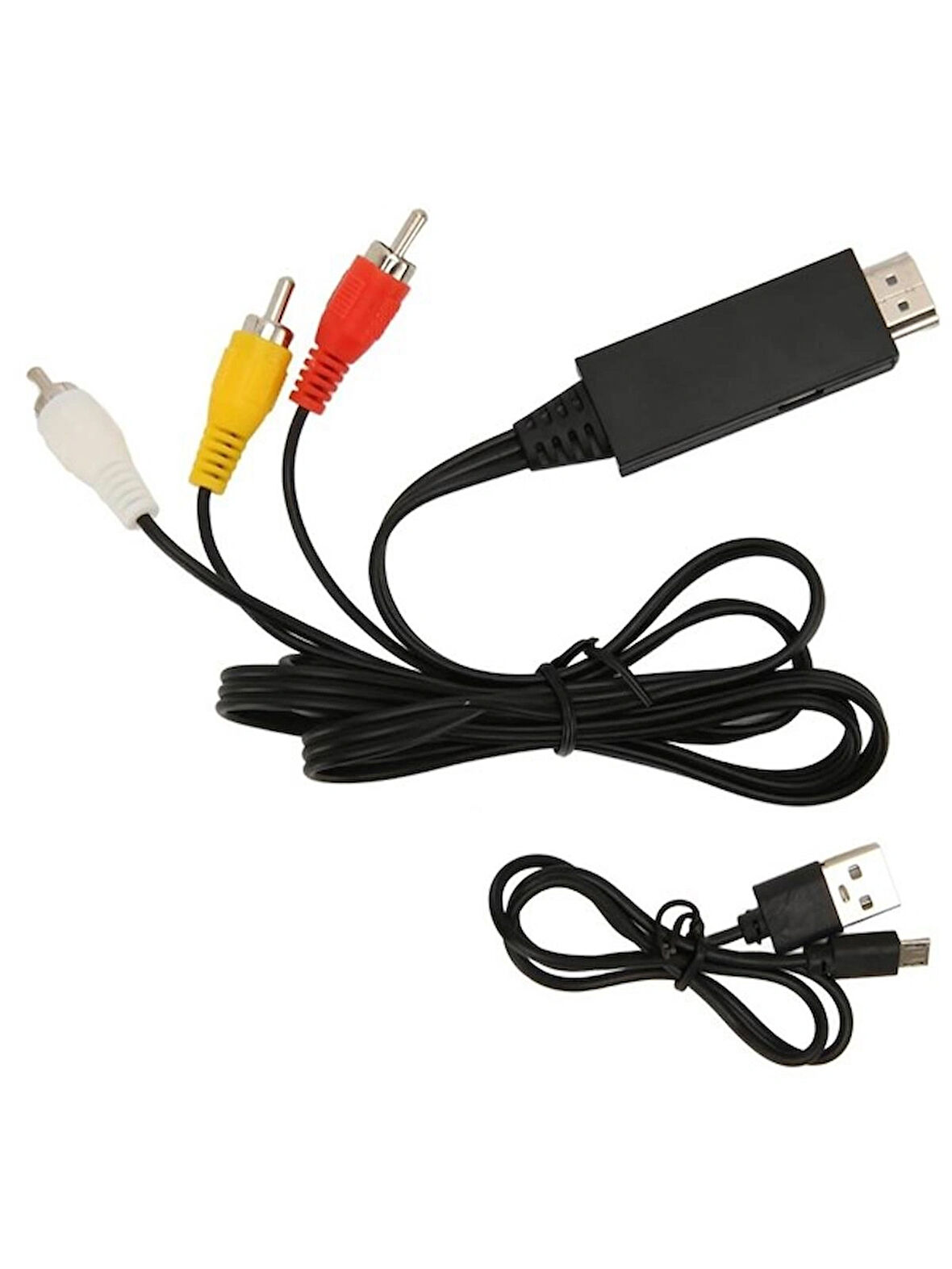 Zilevo HDMI to RCA AV 4K30Hz Çevirici Dönüştürücü Adaptör Kablo