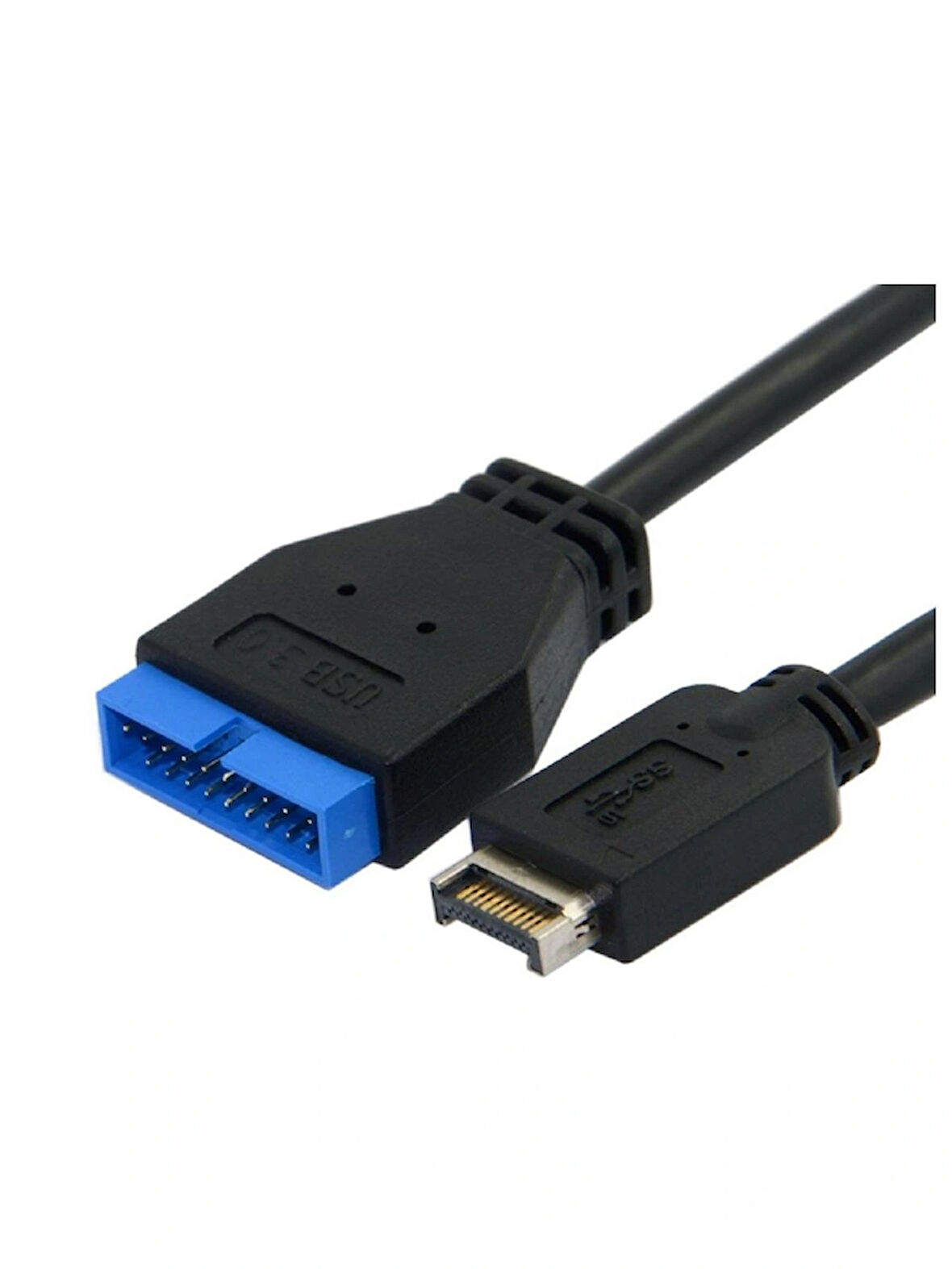 USB 3.1 Type-E Male To USB 3.0 19 20 Pin Dişi Uzatma Kablosu