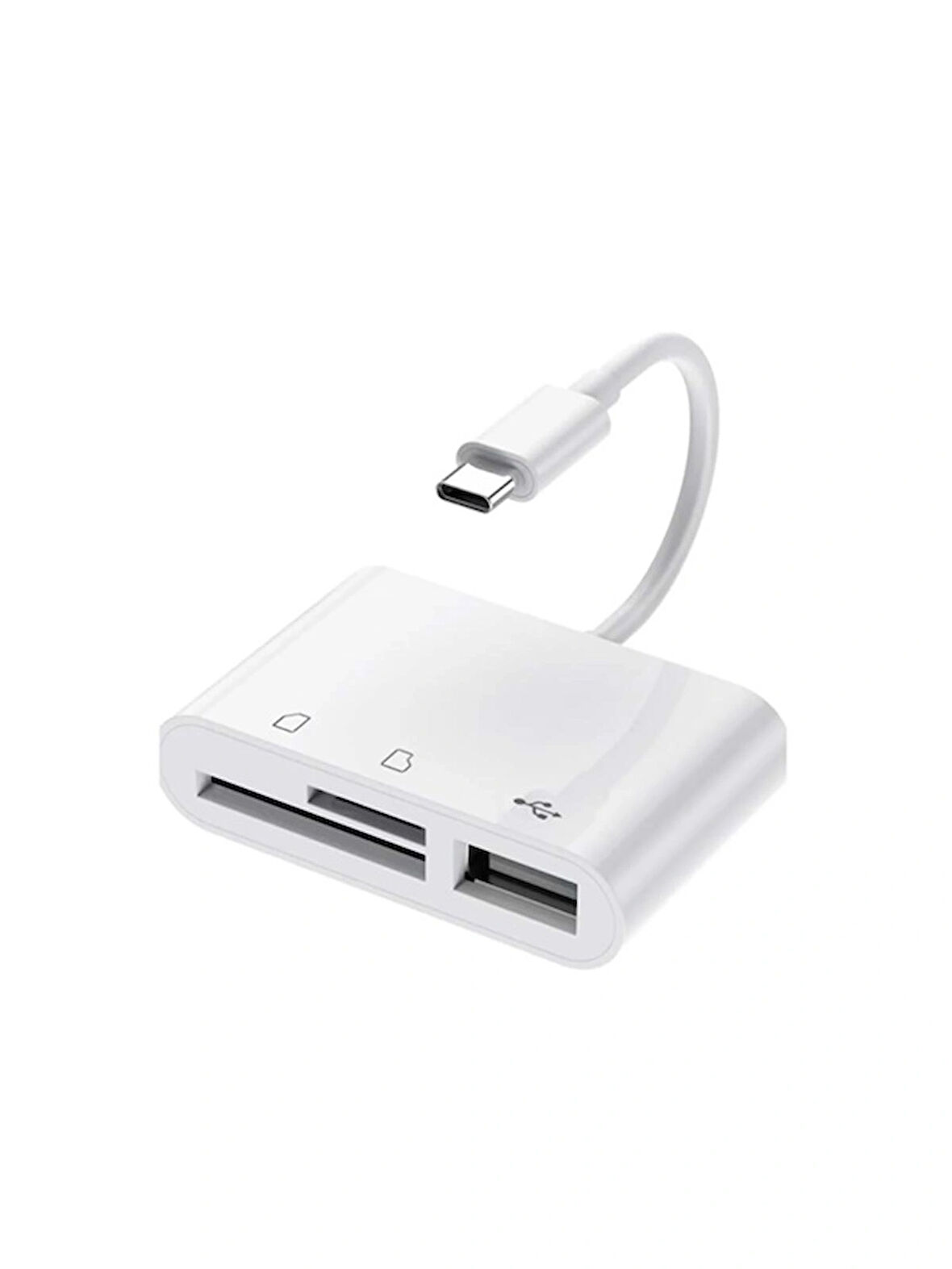 TYPE-C TO SD/MİCRO SD + USB KART OKUYUCU ADAPTÖR