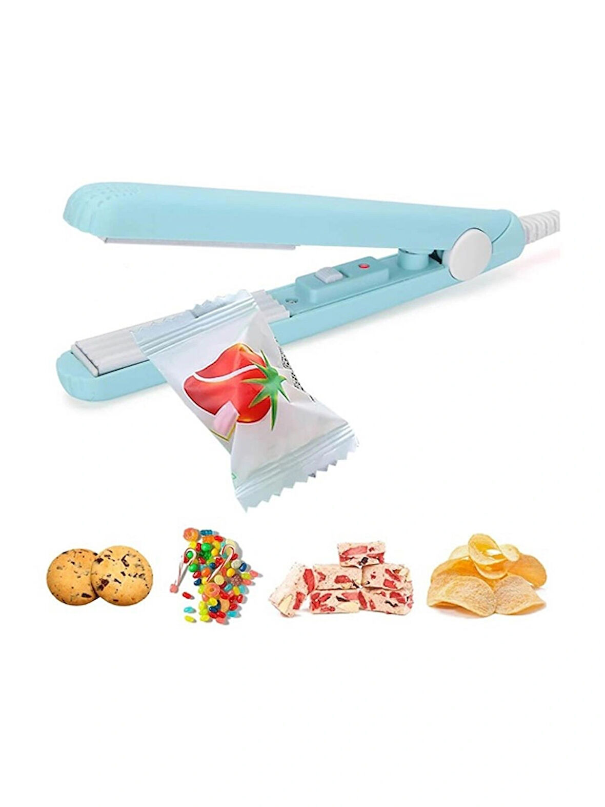 Mini Poşet Ağzı Yapıştırma Makinesi - Isıtmalı Isı Presli Poşet Ambalaj Kapatıcı