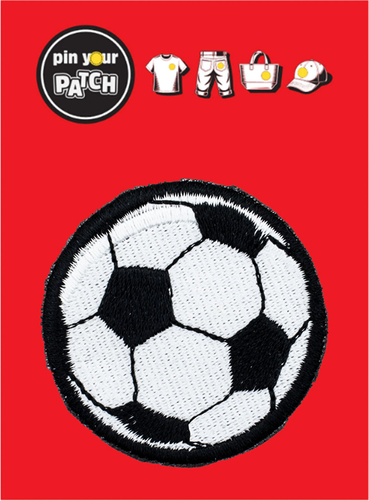 Ütü ile Yapışan Yama 7046 Futbol Topu