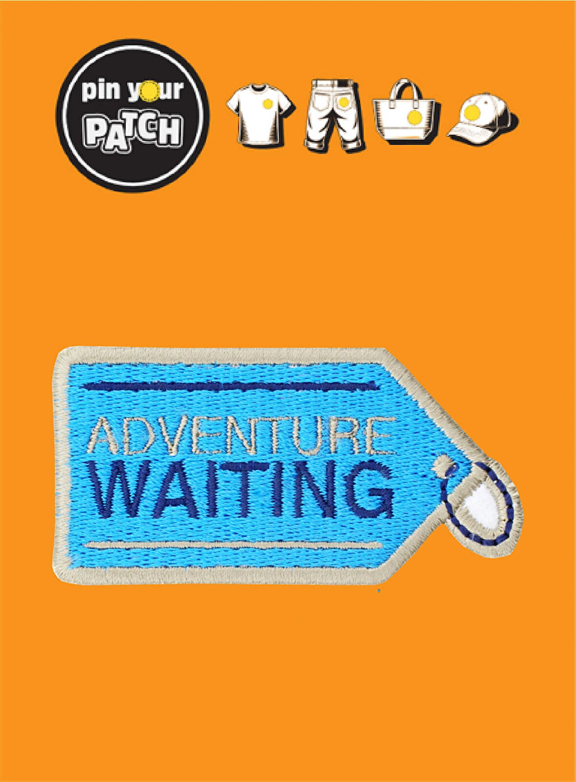 Ütü ile Yapışan Yama 7051 Travel