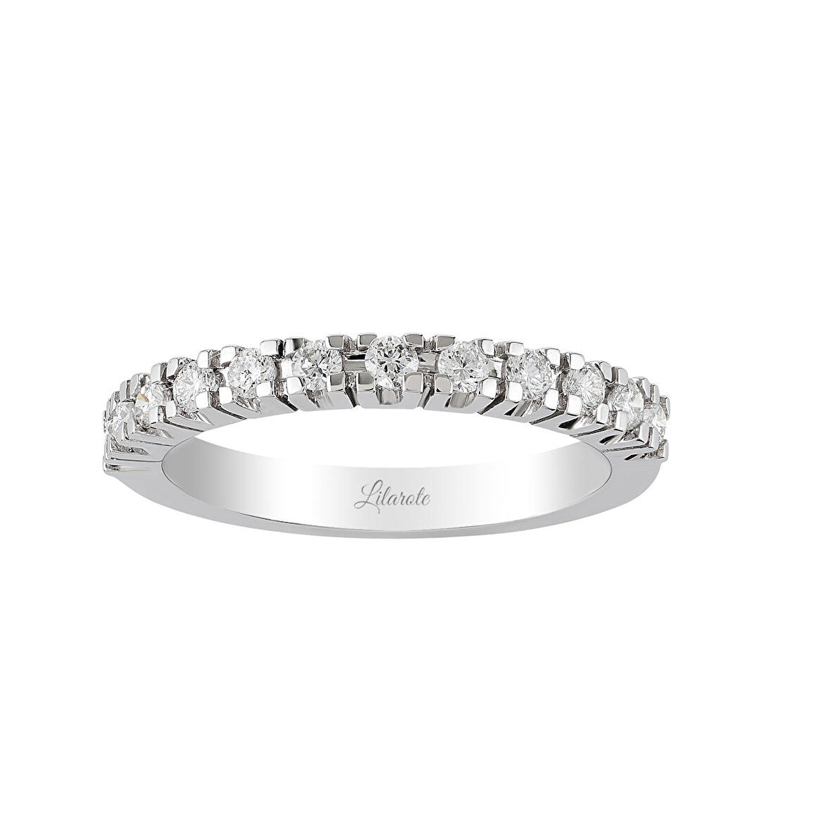 0.34 Ct Pırlanta Yarım Tur Yüzük