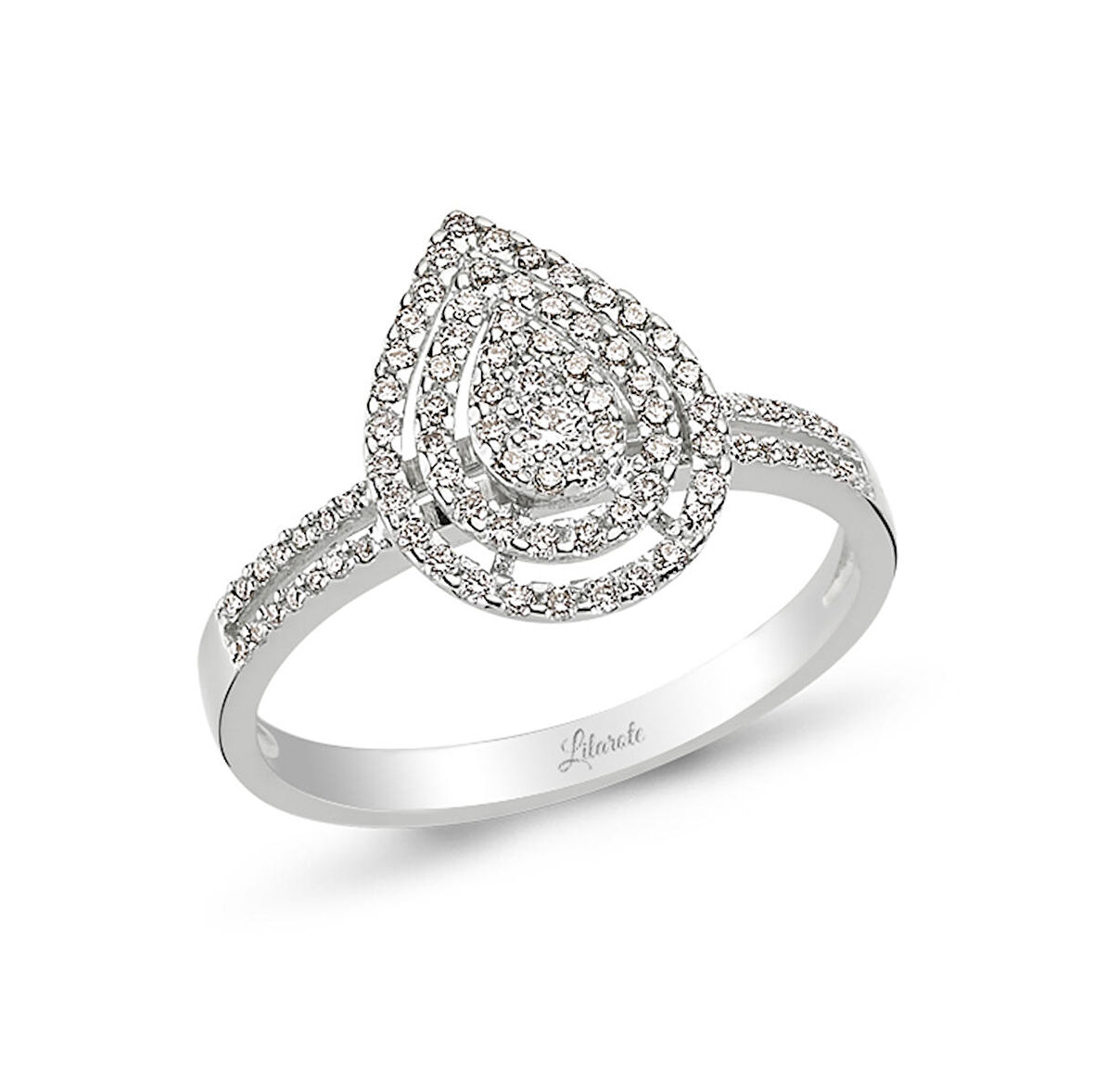 0.44 Ct Pırlanta Fantezi Yüzük