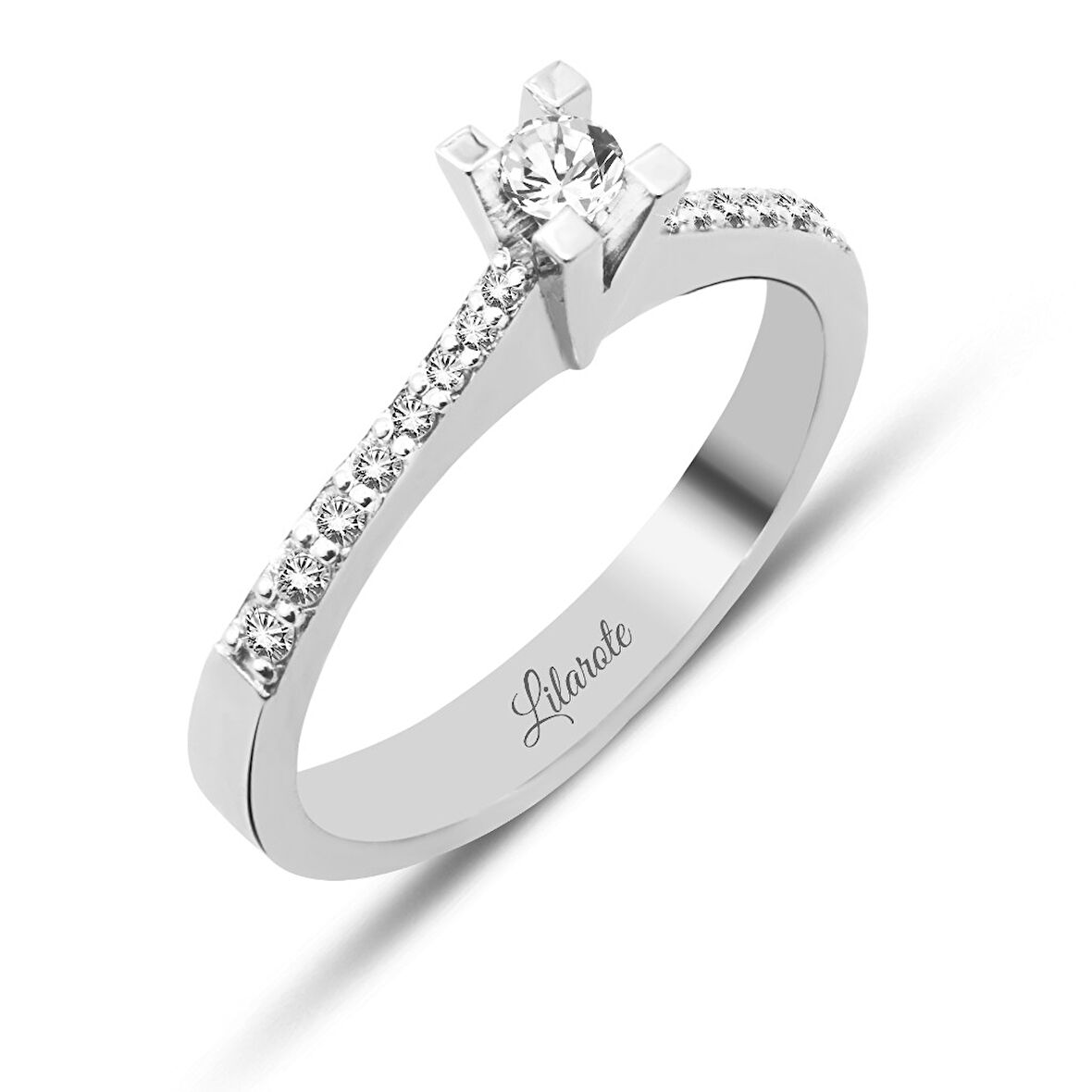 Pırlanta Tektaş Modern Yüzük