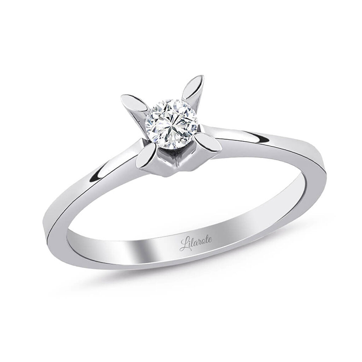 0.10 Ct Tektaş Pırlanta Yüzük