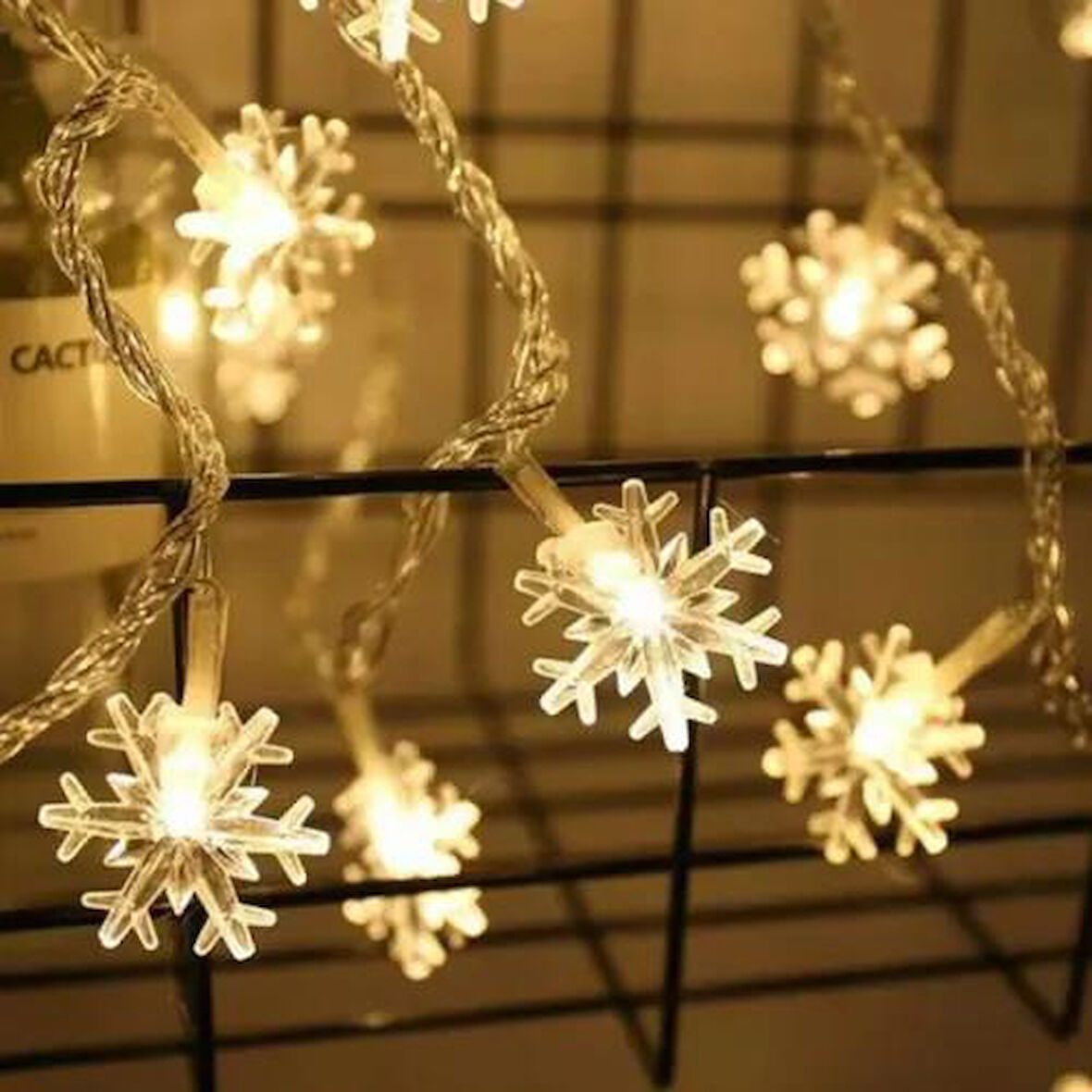 10m 60 LED Kar Tanesi Lamba