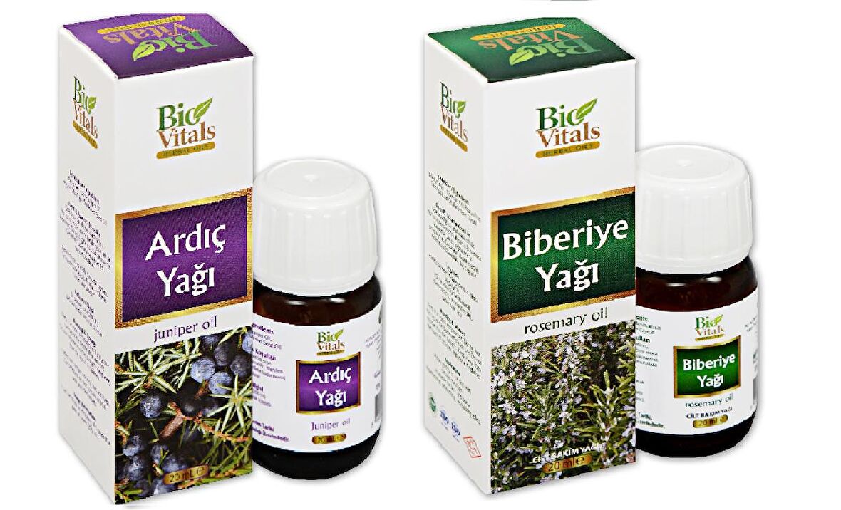Ardıç Ve Biberiye-Aromatik Masaj-Cilt Bakım Yağ Seti